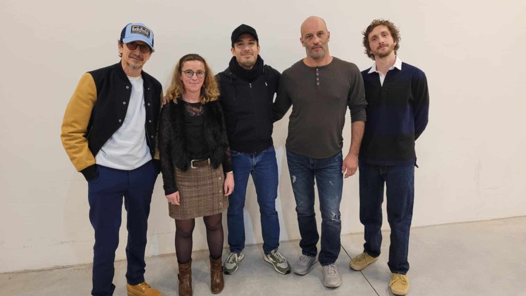 Jeremy Ferrari avec Manu Magnaudet, et Delphine Hvert,qu ont fondé STARS DE L'OUEST